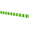 Loca Rack de manteau horizontal knax 10 crochets, citron vert / noir