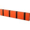 Loca Rack de manteau horizontal knax 4 crochets, orange chaud / noir