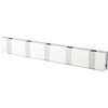 Loca Knax Lite Horizontal Coat Rack 5 Haken, Corian White/Gray