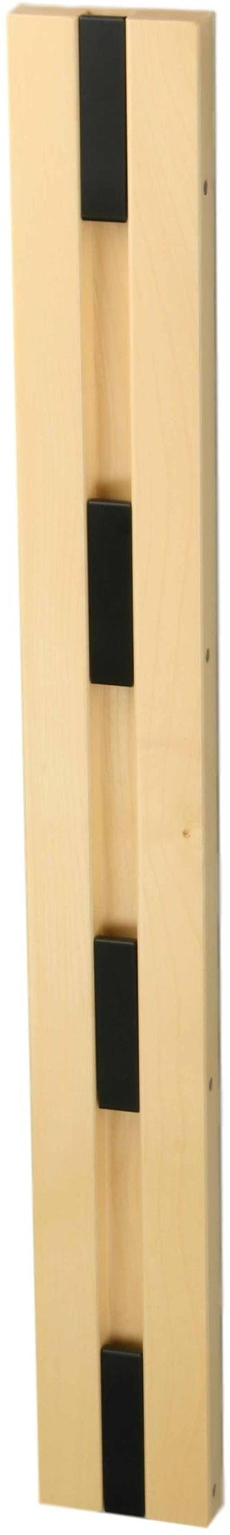 Loca Knax Vertical Coat Rack, Maple/Black