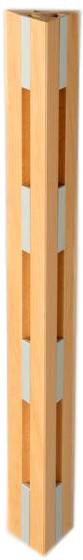 Loca Knax Wall Stand, Beech onbehandeld/grijs