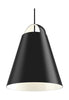  Au-dessus du pendentif Bluetooth sans fil Ø55 cm noir