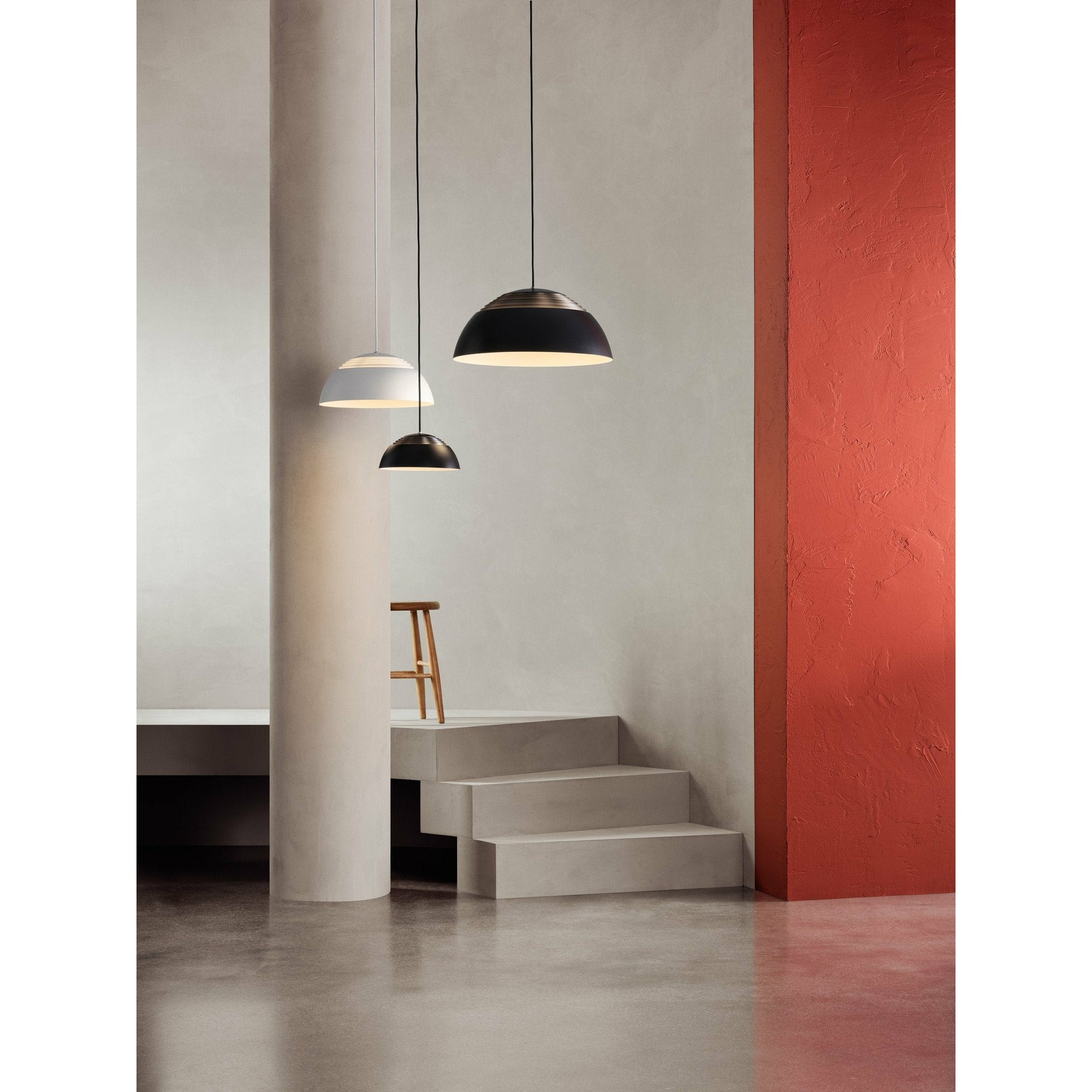 Louis Poulsen AJ Royal Pendant LED Ø 250 mm, nero