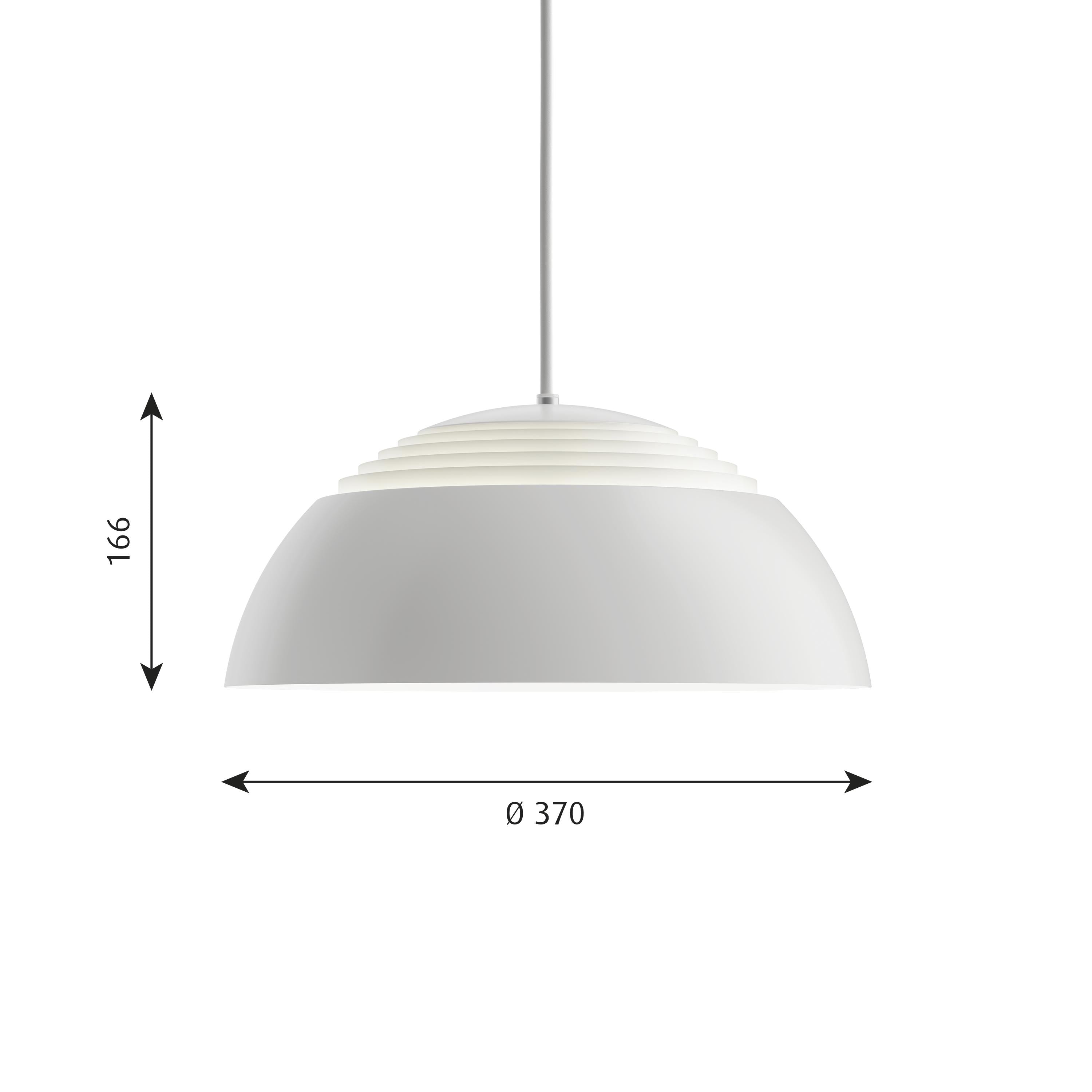 Louis Poulsen Aj Royal Pendelleuchte Led ø 370 Mm, Weiß