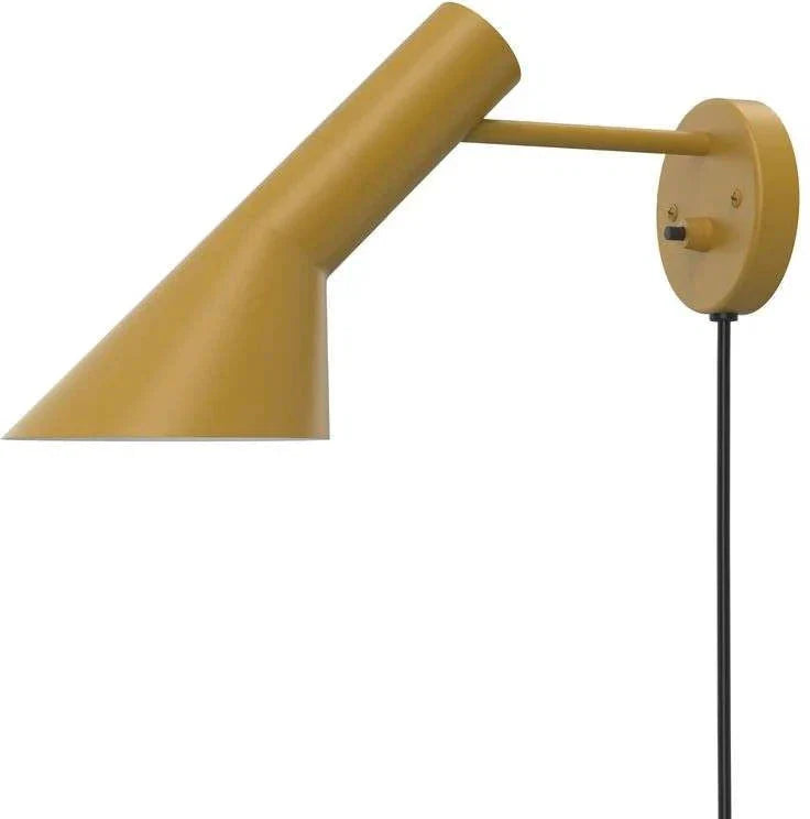 Louis Poulsen AJ Wall Lamp V3, Ocher Yellow