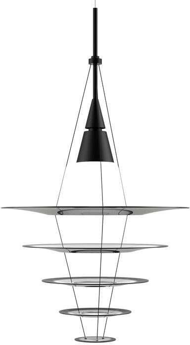 Louis Poulsen Enigma 545 Pendant, noir