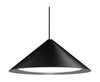  Le pendentif de Keglen a mené 2700 K 31 W Ø65 cm noir