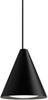 Louis Poulsen Keglen Pendant LED Ø 175 mm, nero