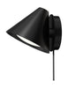  Lampe murale Keglen LED 3000 K 85 W noir