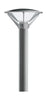  Kipp Bollard Classe II LED 3000 K 28 W Post avec plaque de base aluminium