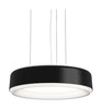  LP Grand Lampe suspendue LED 3000 K 12 W Phase Semballage Ø32 cm noir