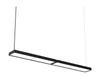  LP Slim Box Suspended Lampe Double4823 Lumen Dali Schwarz