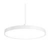  LP Slim Round Suspended Lamp LED 4000 K 53 W Ø68 cm weiß