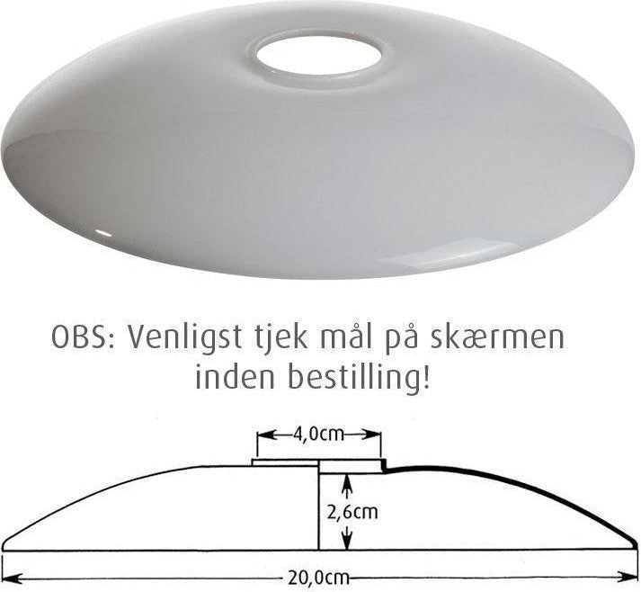 Louis Poulsen Ph 2/1 Oberer Glasschirm, Pendel