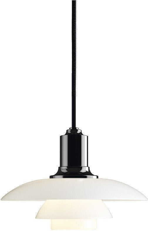 Louis Poulsen Ph 2/1 Pendant, Black Metallized