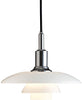 Louis Poulsen Ph 3/2 Pendant, Chrome Plated