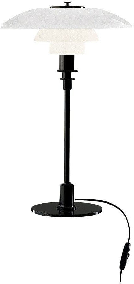 Louis Poulsen Ph 3/2 Table Lamp, Black Metallized