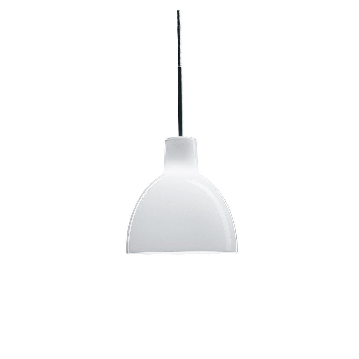 Louis Poulsen Toldbod Glass Pendant 225x220 Mm, White