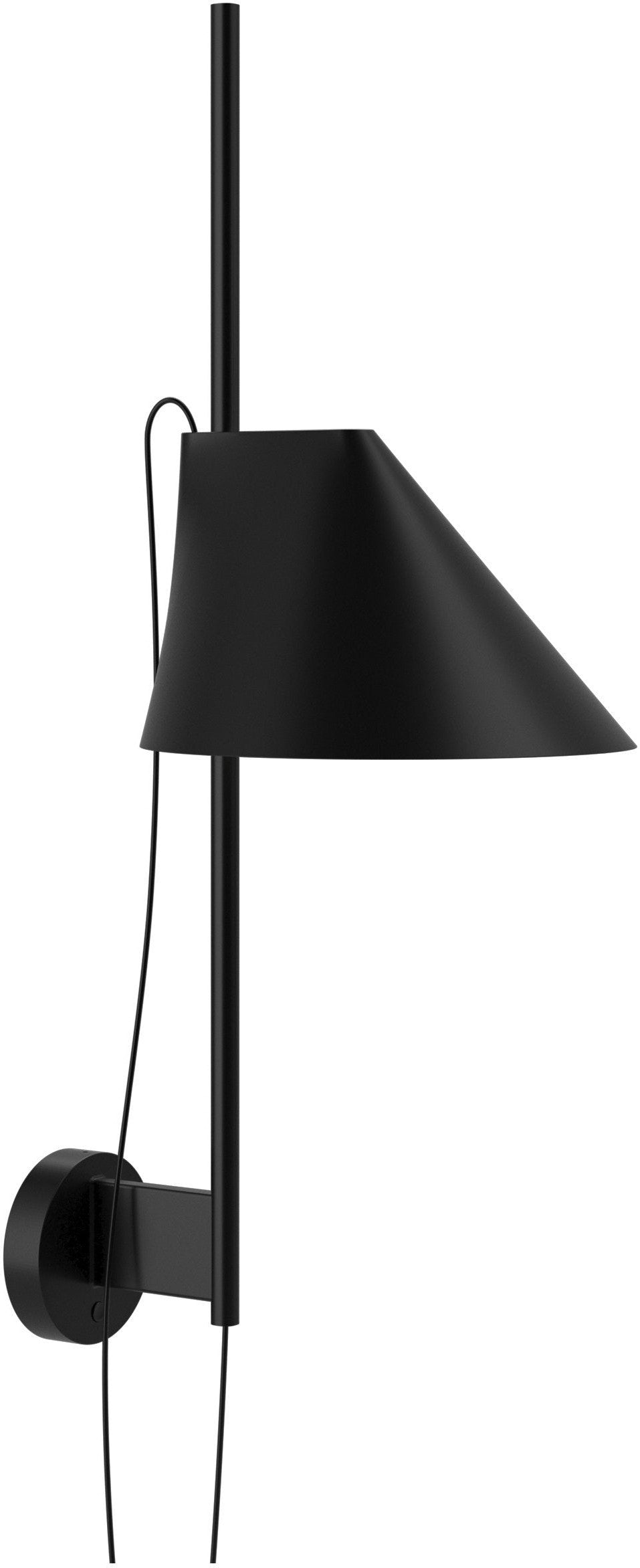 Louis Poulsen Yuh wandlamp, zwart