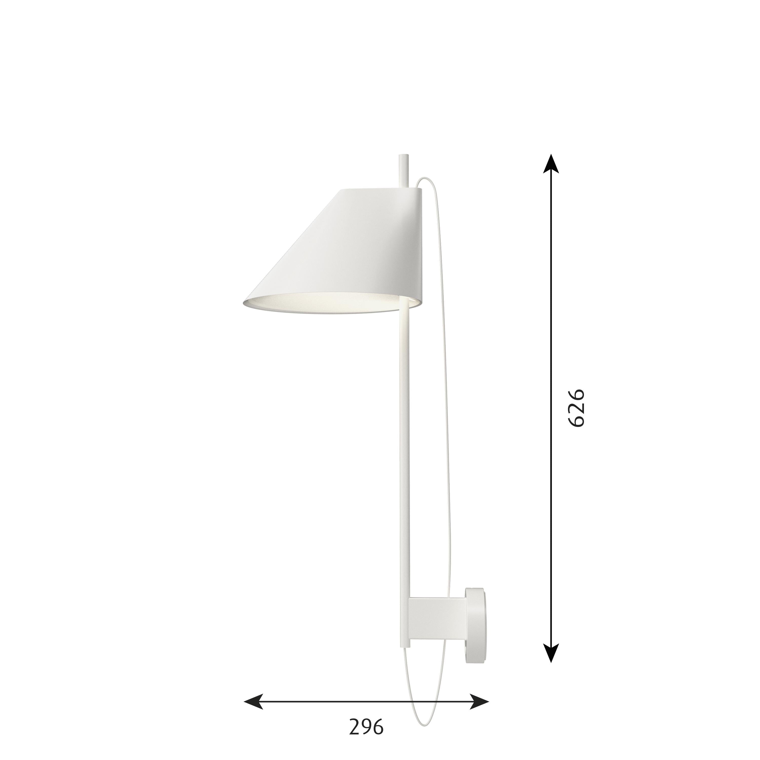 Louis Poulsen Yuh wandlamp, wit