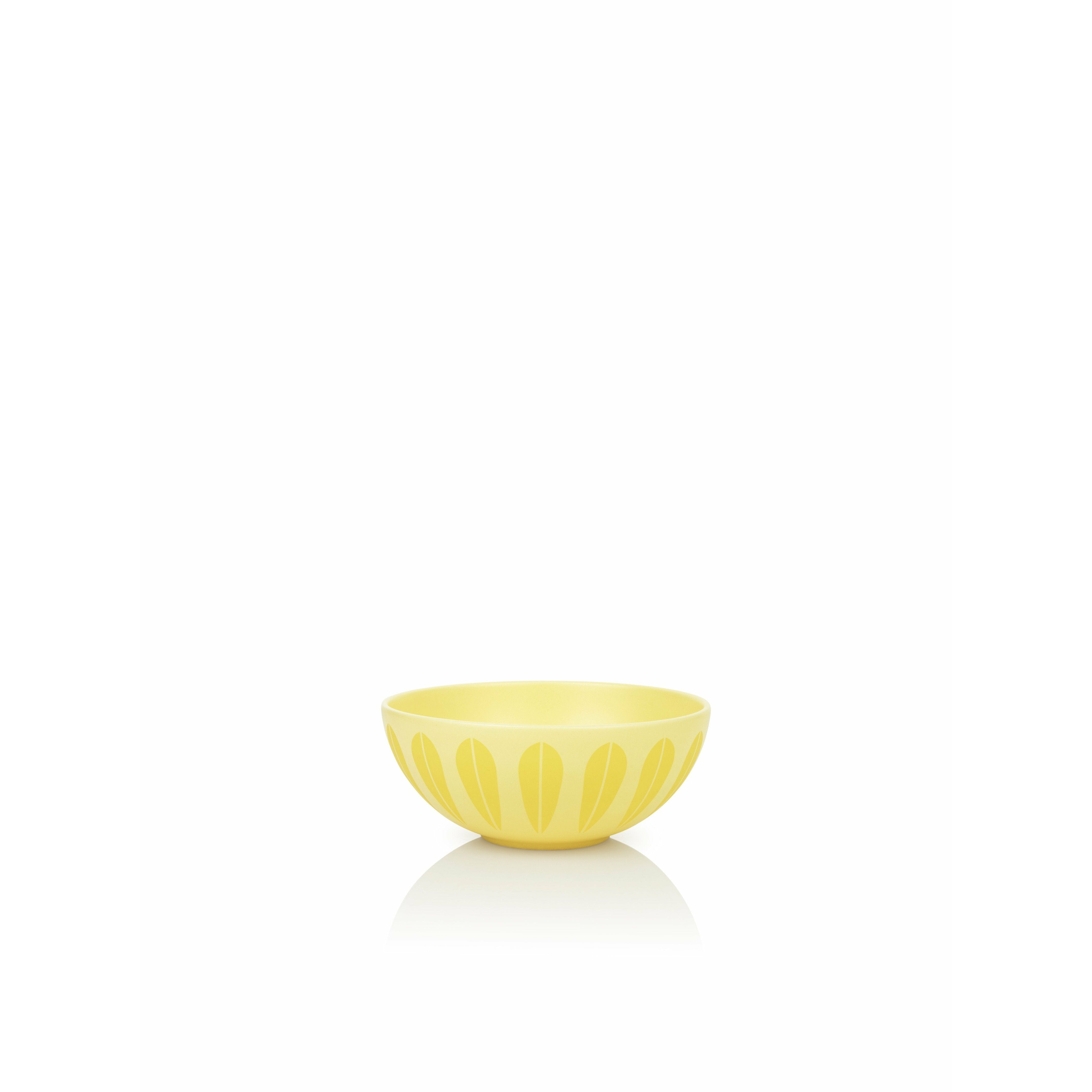 Lucie Kaas Arne Clausen Lotus Bowl Yellow, Ø18cm