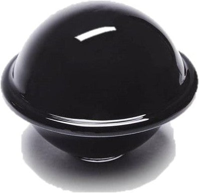 Lyngby Rhombe Chapeau Bowl con tapa, negro, grande