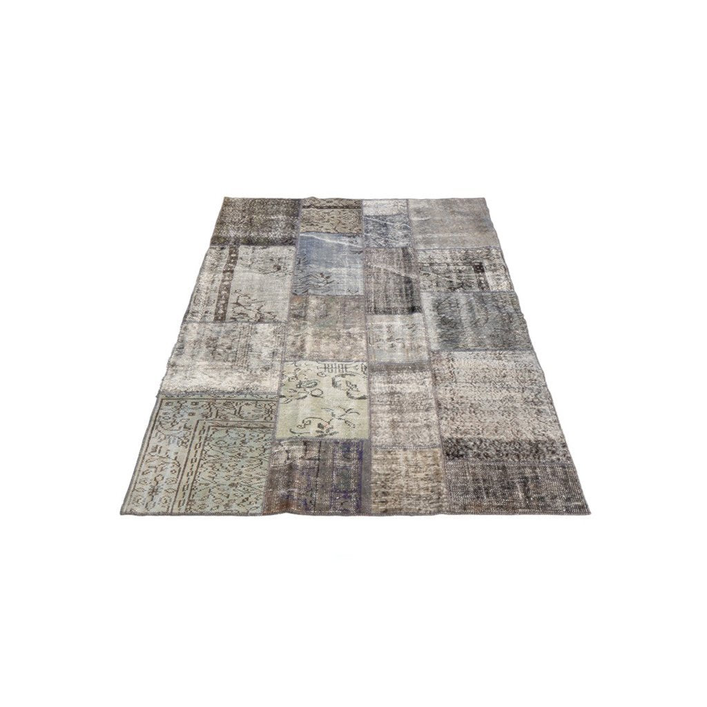 Massimo Gris de tapis vintage, 140x200 cm