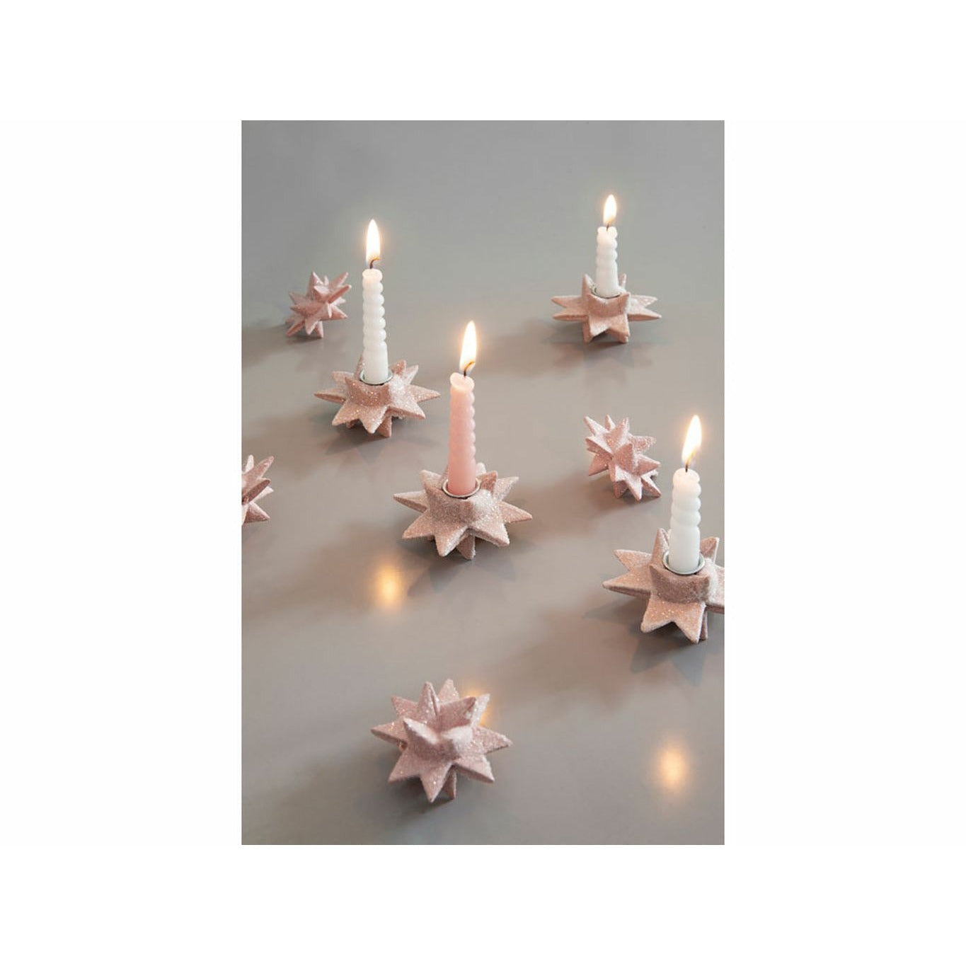 [product_category]-Medusa Copenhagen Shooting Star Candle Holder F/Thin Stick Candle Pink-Medusa Copenhagen-5722000157144-15714-MED-4