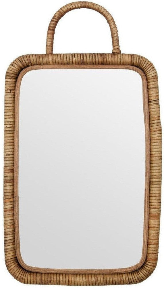 [product_category]-Meraki Mirror w. frame, MKBaki, Natural-Meraki-5707644862456-312320003-HOU-1