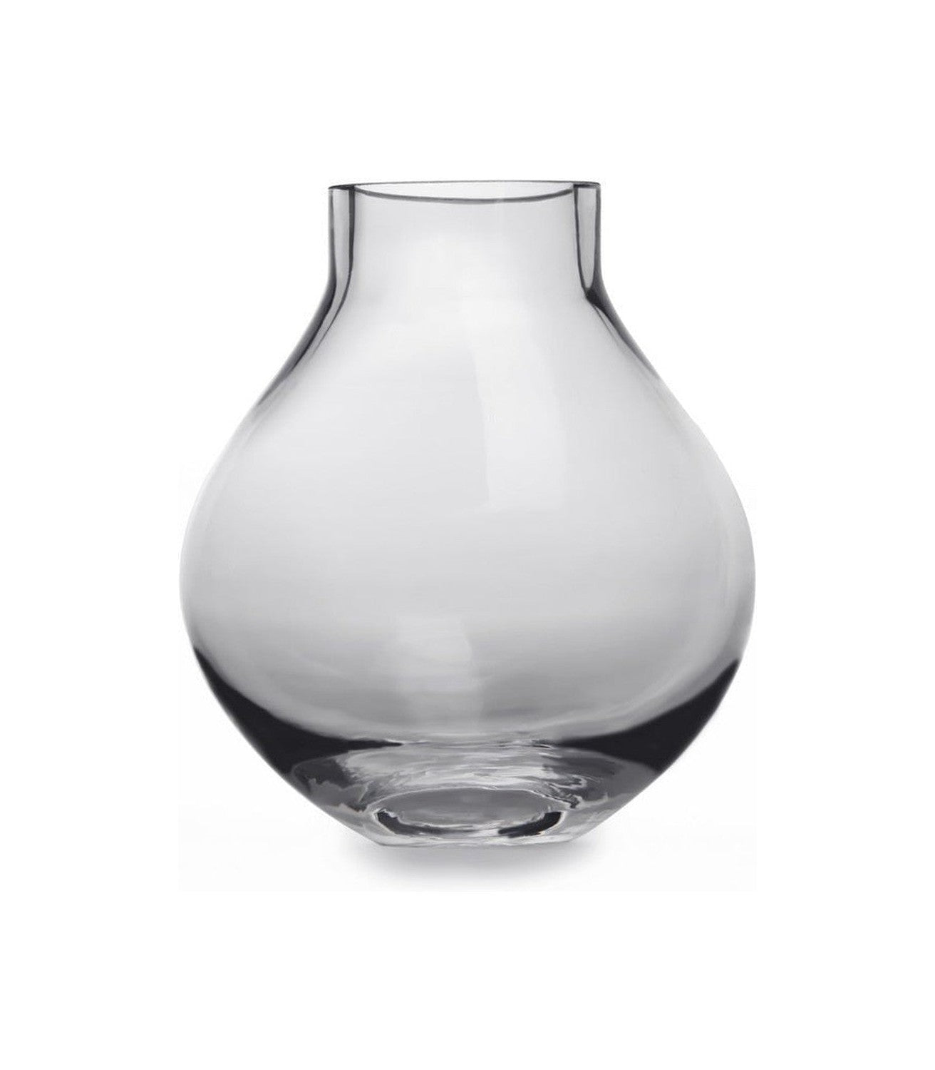 灯泡形状的现代经典玻璃花瓶，电镀：Envie 18Tr