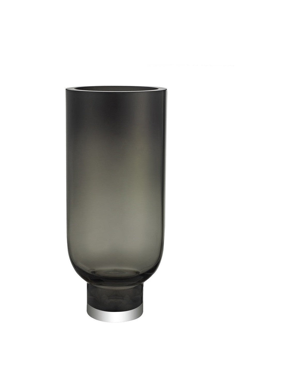 9mm厚玻璃的现代豪华花瓶，深灰色，清醒的设计，