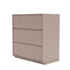 Montana Carry Dresser With 3 Cm Plinth, Mushroom Brown