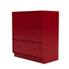 Montana draagt ​​dressoir met 7 cm plint, rode biet rood