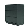 Montana draagt ​​dressoir met 7 cm plint, zwarte jade