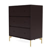 Montana draagt ​​dressoir met benen, balsamico/messing