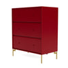 Montana draagt ​​dressoir met benen, rode biet/messing