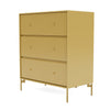 Montana Carry Dresser With Legs, Cumin/Brass