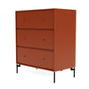 Montana Carry Dresser mit Beinen, Hokkaido/Schwarz