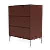 Montana draagt ​​dressoir met benen, Masala/Matt Chrome