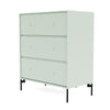 Montana draagt ​​dressoir met benen, mist/zwart