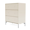 Montana draagt ​​dressoir met benen, haver/mat chroom