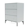 Montana Carry Dresser With Legs, Oyster/Black