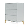 Montana draagt ​​dressoir met benen, oester/messing