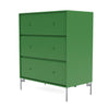 Montana Carry Dresser mit Beinen, Petersilie/Matt Chrom