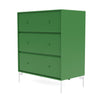 Montana Carry Dresser mit Beinen, Petersilie/Schneewittchen