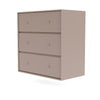 Montana Carry Dresser With Suspension Rail, Mushroom Brown