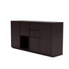 Montana -paar dressoir met 3 cm plint, balsamisch bruin