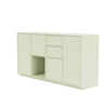 Sideboard della coppia del Montana con plinto da 3 cm, Pomelo Green