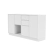 Montana paar dressoir met 7 cm plint, sneeuwwit