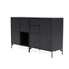 Montana Couple Sideboard With Legs, Anthracite/Black